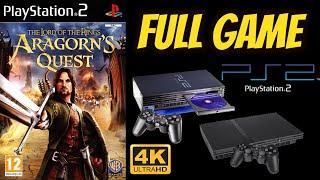 The Lord of the Rings: Aragorn's Quest [PS2] Longplay Walkthrough Full Movie Game [4K60ᶠᵖˢ UHD]