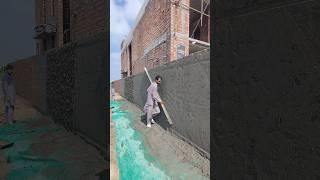 how to make boundary wall cement #contraction #trndingshorts #yt short #viral video