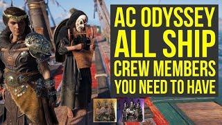 Assassin's Creed Odyssey Ship Customization - SHIP CREW You Need To Have (AC Odyssey Ship Crew)