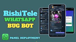 How to deploy WhatsApp Bot Via Telegram | RishiTele WhatsApp Bot | Telegram Bots