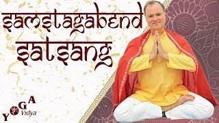 Satsang "Bhagavad Gita, 6. Kapitel" mit Sukadev - Yoga Vidya Live, 21.12.2024, 20:00 Uhr