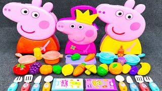 73 Menit Memuaskan dengan Unboxing PEPPA PIG Kitchen Set  Tinjau Mainan ASMR