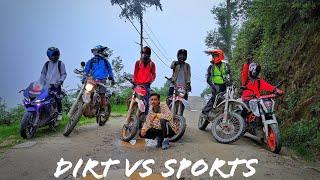 Ride To SisaGhar,Nagarkot|Amazing weather|Dirt Vs sports|Utsav Vlogs