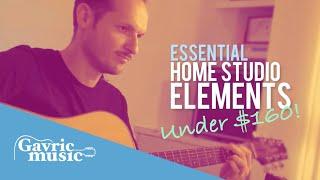 Build Your Own Music Studio Under $160! (Essential Equipment to Start Recording at Home)