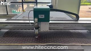 CNC Computerized Mat cutter for corrugated box cardboard paper rubber car floor mat cutting machine