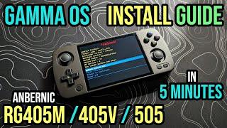 Gamma OS 1.5.1 Install Guide - RG405m/405v/505