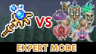 Terraria 1.4 - Stardust Dragon Staff vs ALL Bosses (Expert Mode)