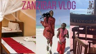 Zanzibar Harmonize Vlog:Amaan Beach Bungalows,Room tour,Masai Men dance,FatFish Restaurant,SunsetDow