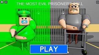 Baby BARRY Vs Grandpa BARRY! Escape Prison Roblox #Obby