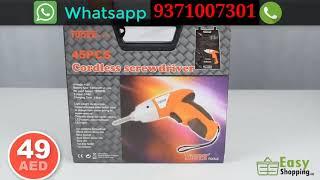 Handy Screw Driver sets with machine