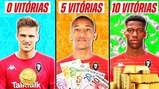 Modo Carreira SEM DINHEIRO mas cada vitória deixa MAIS RICO