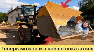 Добавили комфорта на китайский фронтальный погрузчик XCMG LW330FN! Система СРС(Ride Control) от В.К.