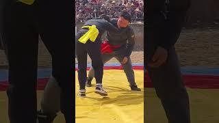 Girl vs boy freestyle Traditional mixed Wrestling match kushti