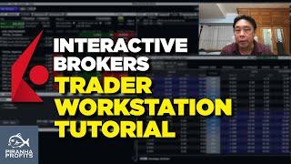 How I Trade with Interactivebrokers TWS Tutorial