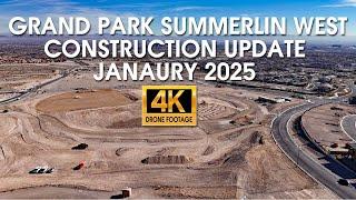 Summerlin West Grand Park Construction Update Janaury 2025