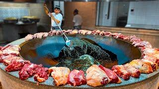 500 KG of PILAF, 1 Giant POT, 10,000 People A DAY – This is HOW UZBEKISTAN EATS! 