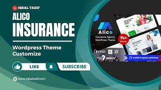 Alico Insurance Agency WordPress Theme Customize 2023