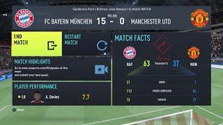 FIFA 22 PRO GAMER VS 3 AMATEURS #bayern #manutd #lewandowski