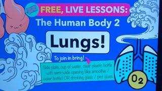 Home Ed: The Human Body 2: Lungs!