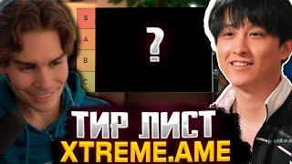 Я РАЗОЧАРОВАН В НЕМ | НИКС СМОТРИТ ТИР ЛИСТ AME | BETBOOM DACHA 2024