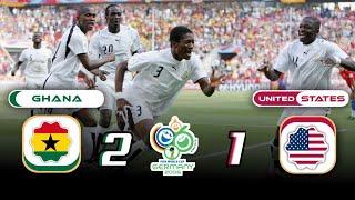 United States  ×  Ghana | 1 × 2 | HIGHLIGHTS | All Goals | World Cup 2006