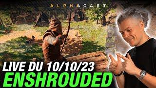 VOD ► LE NOUVEAU VALHEIM ? Découverte de ENSHROUDED ! - Live du 10/10/2023