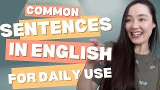 Speak English Like a PRO: Common Sentences for Daily Use