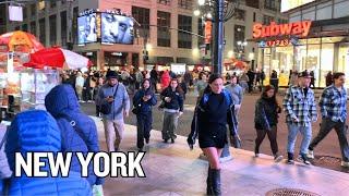 New York City  [4K] - Manhattan at NIGHT! Experience NYC