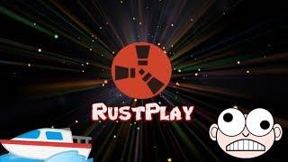 RustPlay Server Gameplay - Odme Pro Rust Player Boat Drives Off AGAIN! Clip