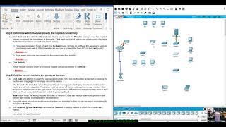 CCNA ITN - 4.7.1 Packet Tracer - Connect the Physical Layer