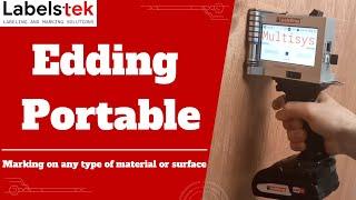 Edding Portable: Marking on any type of material or surface