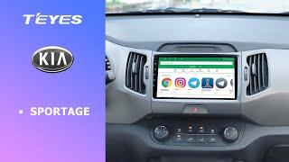 TEYES Штатное Головное устройство KIA Sportage 3 4 2010-2015 GPS Android aвтомагнитола магнитола