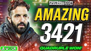 Amorim's BEST FM24 Tactic Wins Quadruple | Best FM24 Tactics