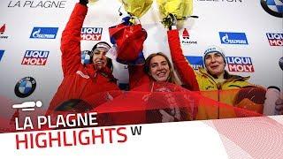 Nikitina breaks 20-year-old track record in La Plagne | IBSF Official