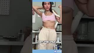 MEXICAN influencer turns SNAKE into belt 