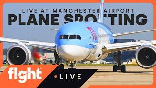 ️ LIVE Manchester Airport Plane Spotting - 19/06/25