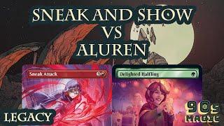 Sneak and Show vs Aluren [MTG Legacy]