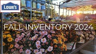 Lowes September Inventory Fall Plants. Annuals, Perennials, Trees & Shrubs!