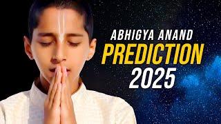 2025 Important Predictions from Indian Boy Abhigya Anand | Future Insights