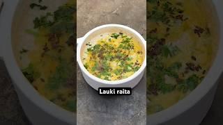 Village style lauki raita #shorts #shortvideo