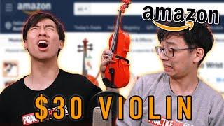 We Try the Cheapest (and most useless) Violins from Amazon