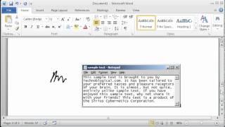 Word 2010: Insert Objects