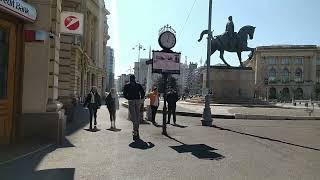 [4K] Walking Tour in Bucharest Romania April 2022