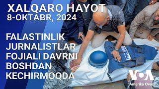 Xalqaro hayot - 8-oktabr, 2024-yil - Falastinlik jurnalistlar fojiali davrni boshdan kechirmoqda