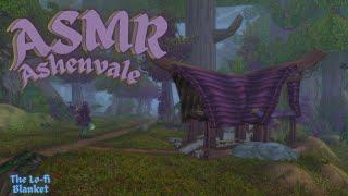 Relaxing gameplay in World of Warcraft Ashenvale Exploring ASMR (lo-fi)