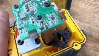 Fixing a dewalt laser level. Power not turning on.