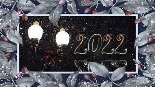 Футаж  2022 с салютом 2️⃣0️⃣2️⃣2️⃣ Заставка для видео Christmas Background