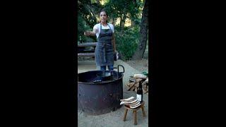 Campfire steamed clams with Chef Jessica Monty