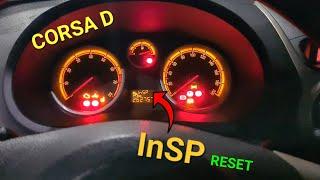 Opel/Vauxhall Corsa D | InSP Oil Service Interval Light Reset