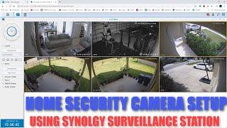 DIY Home Surveillance!!! Synology Surveillance Station Easy Setup!!